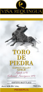 Vina Requingua Winery Toro de Piedra Reserva Syrah Cabernet Sauvignon 2010 Front Label