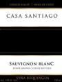 Vina Requingua Winery Casa Santiago Sauvignon Blanc 2013 Front Label