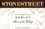 Stonestreet Alexander Valley Merlot 1996 Front Label