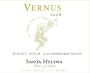 Vina Santa Helena Vernus Pinot Noir 2008 Front Label