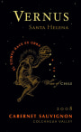 Vina Santa Helena Vernus Cabernet Sauvignon 2008 Front Label