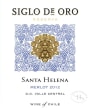 Vina Santa Helena Siglo de Oro Reserva Merlot 2012 Front Label