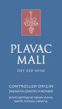 Vina Vuina Plavac Mali 2011 Front Label