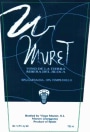 Vinae Mureri Ribera del Jiloca Muret Azul Vino de la Tierra 2005 Front Label