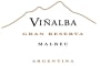 Vinalba Gran Reserva Malbec 2012 Front Label