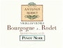 Antonin Rodet Rouge Pinot Noir 1999 Front Label