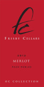 Frisby Cellars Merlot 2012 Front Label