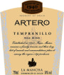 Vinedos & Bodegas Munoz Artero Tempranillo 2011 Front Label