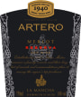 Vinedos & Bodegas Munoz Artero Reserva Merlot 2011 Front Label