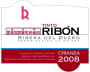 Vinedos & Bodegas Ribon Ribon Crianza 2008 Front Label
