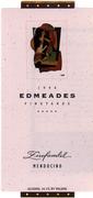 Edmeades Mendocino Zinfandel 1996 Front Label