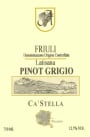 Vini Anselmi Friuli Latisana Ca'Stella Pinot Grigio 2013 Front Label