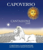 Vini Capoverso Cortona Cantaleone Sangiovese 2010 Front Label