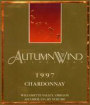 Autumn Wind Chardonnay 1997 Front Label