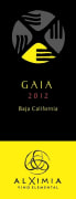 Vinicola Alximia Gaia 2012 Front Label