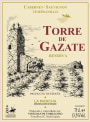 Vinicola de Tomelloso Torre de Gazate Reserva 2012 Front Label