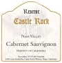 Castle Rock Reserve Cabernet Sauvignon 2005 Front Label