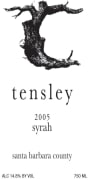 Tensley Santa Barbara Syrah 2005  Front Label