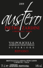 Vinicola Pietro Zardini Valpolicella Ripasso Superiore Austero 2009 Front Label