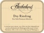 Brotherhood Dry Riesling 2010 Front Label