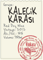 Vinkara Wines Doruk Kalecik Karasi 2012 Front Label