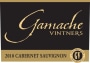 Gamache Vintners Heritage Series Reserve Cabernet Sauvignon 2010 Front Label