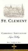 St. Clement Cabernet Sauvignon 1999 Front Label
