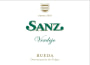Vinos Sanz Verdejo 2015 Front Label