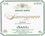 Vinos Sanz Sauvignon Blanc 2010 Front Label