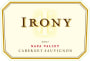 Irony Cabernet Sauvignon 2007  Front Label