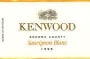 Kenwood Sonoma County Sauvignon Blanc 1998 Front Label