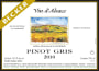 Vins Becker Alsace Pinot Gris 2010 Front Label