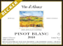 Vins Becker Pinot Blanc 2010 Front Label