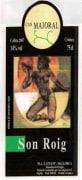 Vins Can Majoral Son Roig 2007 Front Label