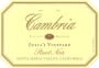 Cambria Julia's Vineyard Pinot Noir 1997 Front Label