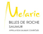 Vins Melaric Saumur Billes de Roche Blanc 2014 Front Label