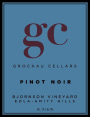 GC Grochau Cellars Bjornson Vineyard Pinot Noir 2012 Front Label