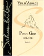 Vins Schoenheitz Holder Pinot Gris 2010 Front Label
