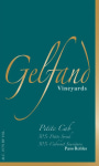 Gelfand Vineyards Petite Cab 2014 Front Label