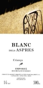Vinyes dels Aspres Blanc dels Aspres Crianca 2012 Front Label