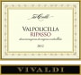 Vivaldi Srl Valpolicella Ripasso Ai Colli 2012 Front Label