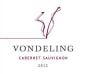 Vondeling Wines Cabernet Sauvignon 2012 Front Label