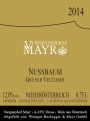 Vorspannhof Mayr Kremser Nussbaum Gruner Veltliner 2014 Front Label