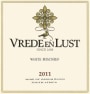 Vrede en Lust White Mischief 2011 Front Label