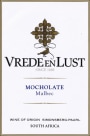 Vrede en Lust Mocholate Malbec 2010 Front Label