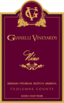Gianelli Vineyards Nino Red 2010 Front Label