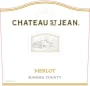 Chateau St. Jean Merlot 2015 Front Label