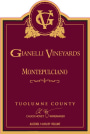Gianelli Vineyards Montepulciano 2010 Front Label