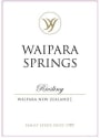 Waipara Springs Riesling 2015 Front Label