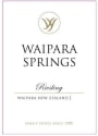 Waipara Springs Riesling 2012 Front Label